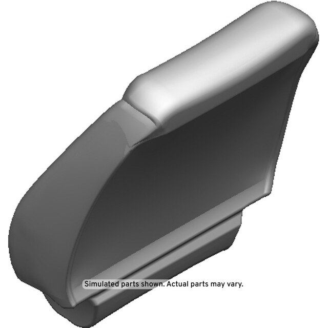 GM Genuine Parts Black Front Passenger Side Seat Back Cover