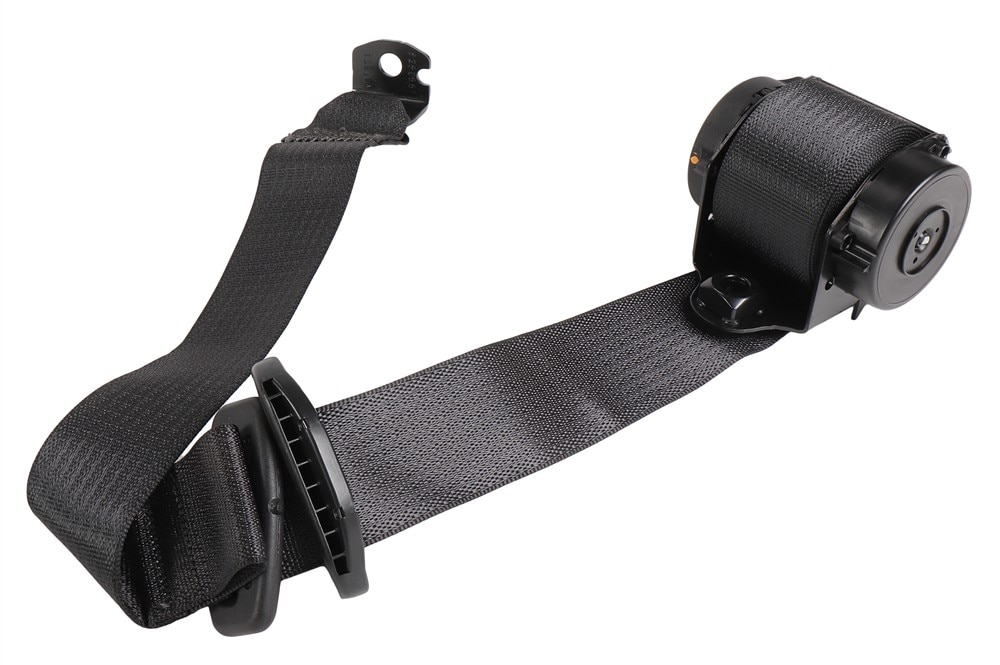GM Genuine Parts Black Rear Passenger Side Seat Belt Retractor Kit