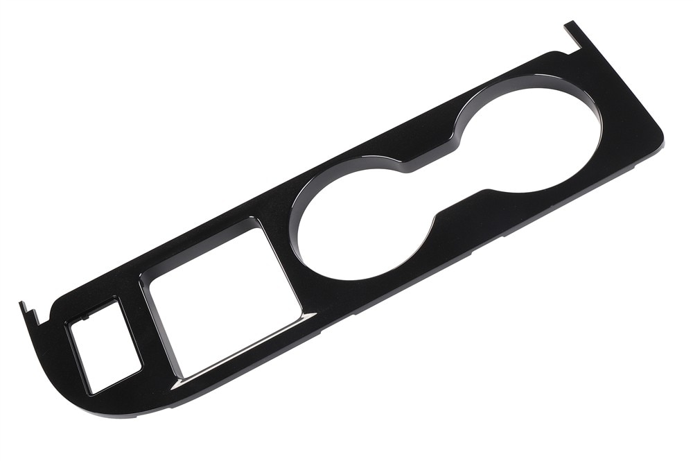 GM Genuine Parts Pitch Dark Night Front Floor Console Cup Holder Trim Plate