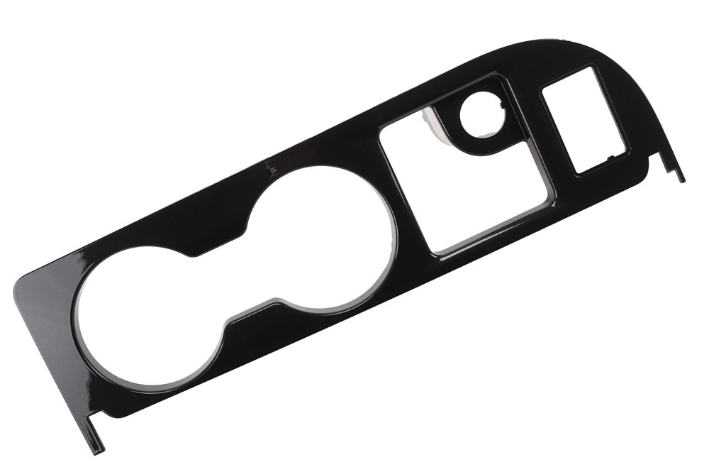 GM Genuine Parts Pitch Dark Night Front Floor Console Cup Holder Trim Plate