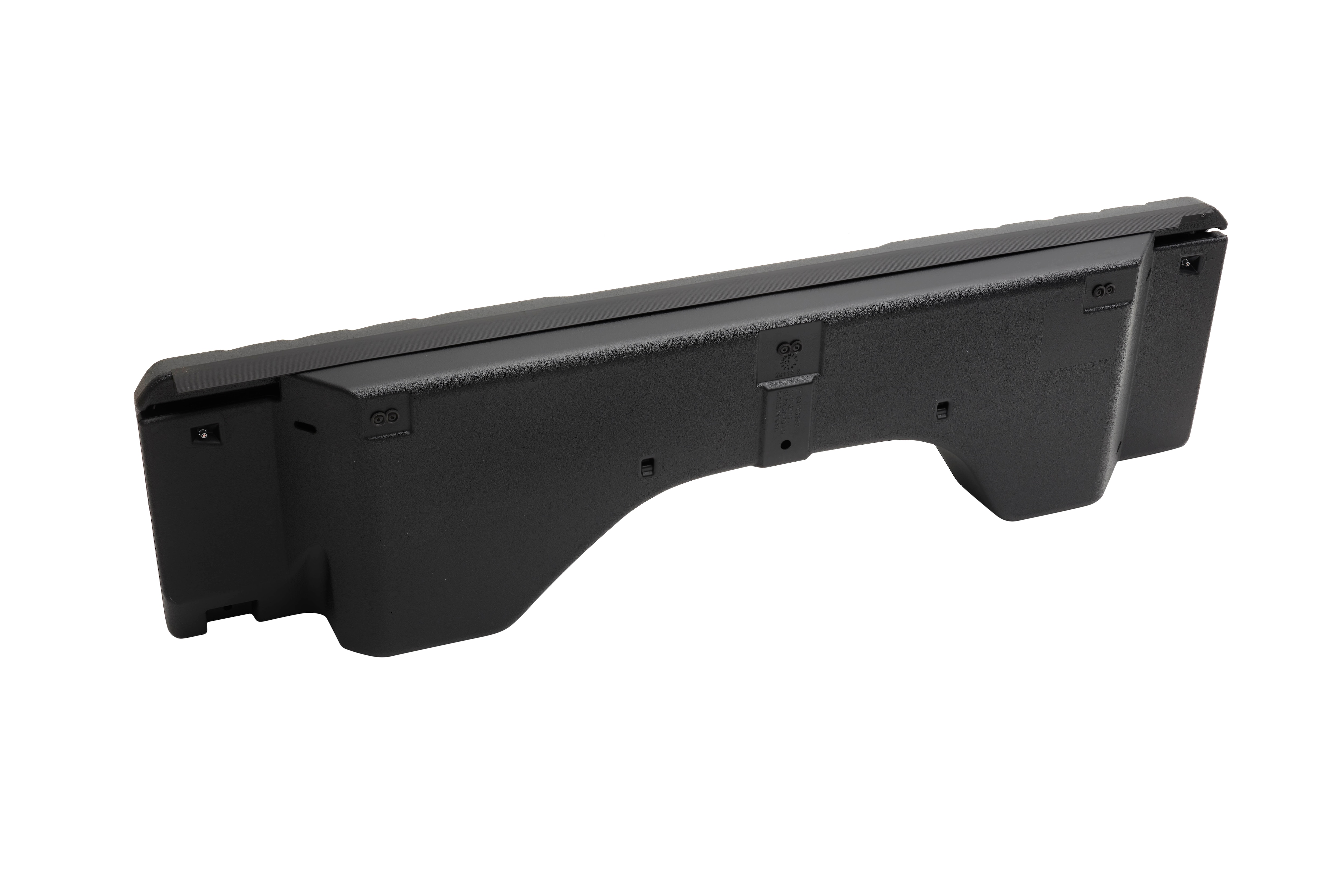GMC Standard Bed Side-Mounted Bed Storage Box in Black with