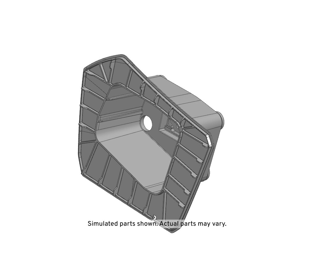 GM Genuine Parts Driver Side Outside Rearview Mirror Gasket