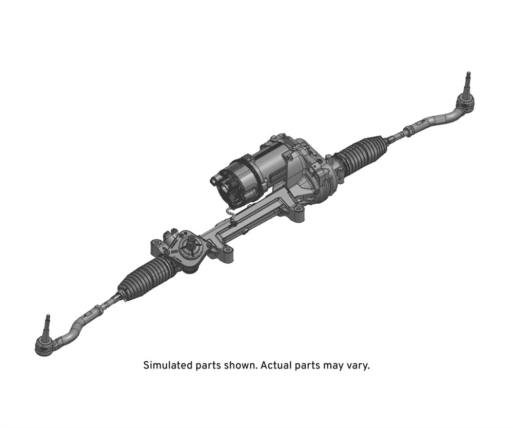 GM Genuine Parts Electric Belt Drive Rack and Pinion Steering Gear