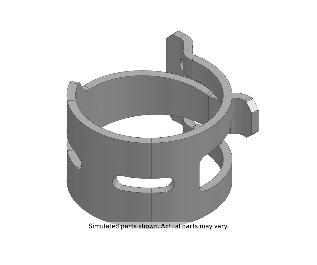 GM Genuine Parts Emission Reduction Fluid Tank Filler Hose Clamp