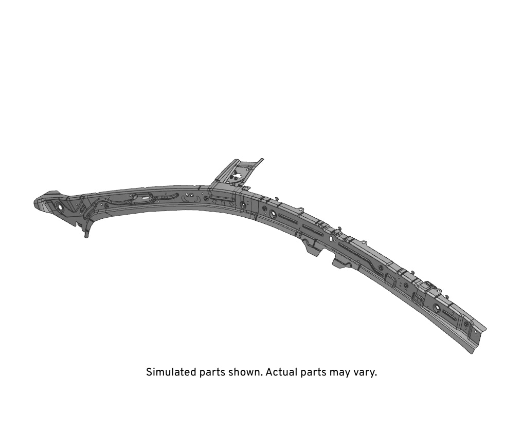 GM Genuine Parts Driver Side Roof Inner Side Rail