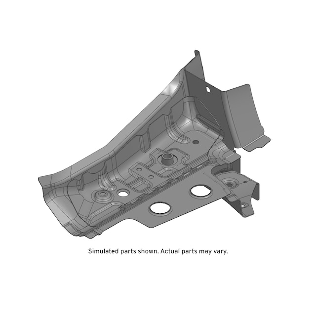 GM Genuine Parts Passenger Side Underbody Number 1 Cross Sill