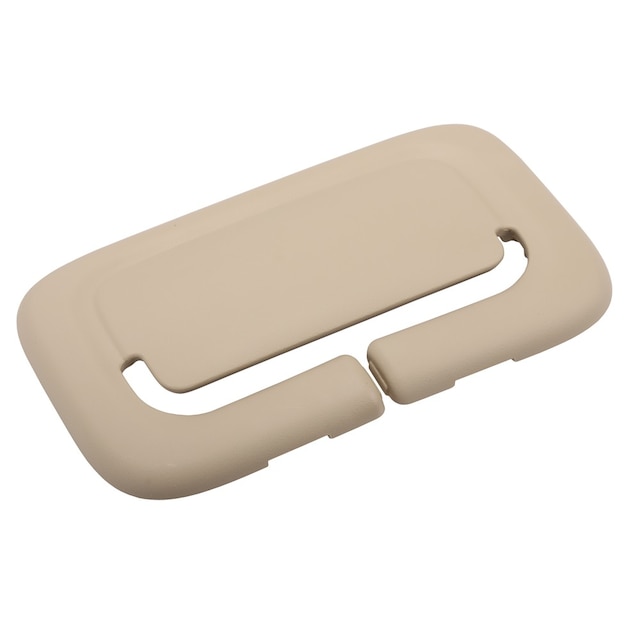 GM Genuine Parts Parchment Rear Driver Side Seat Belt Guide Opening Bezel
