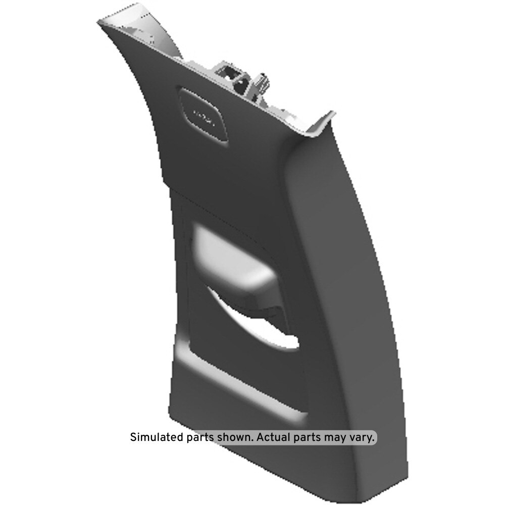 GM Genuine Parts Maple Sugar Passenger Side Center Pillar Upper Trim Panel
