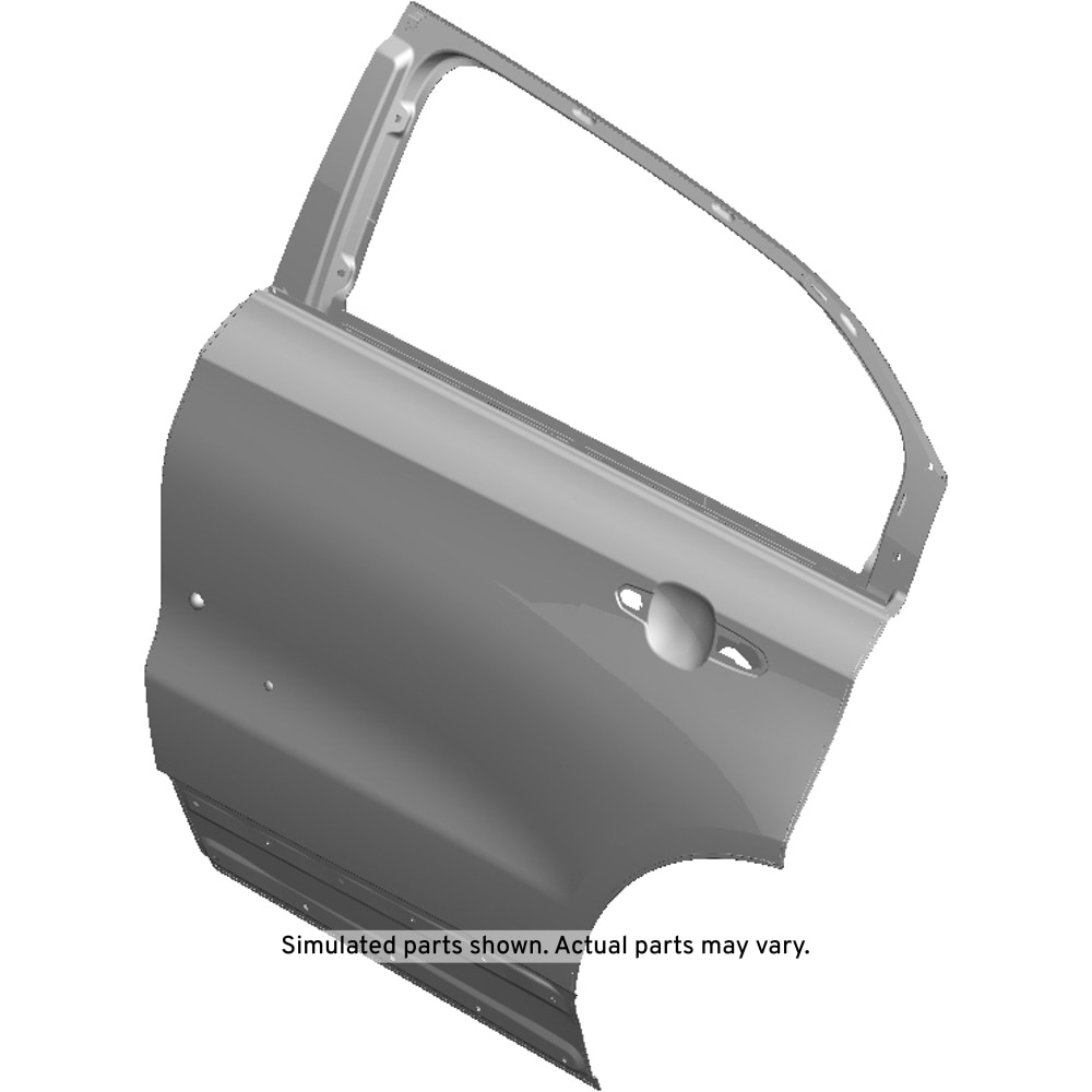 GM Genuine Parts Rear Driver Side Door