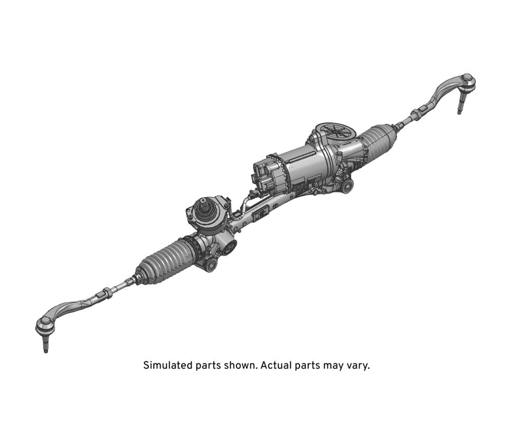 GM Genuine Parts Electric Dual Pinion Rack and Pinion Steering Gear
