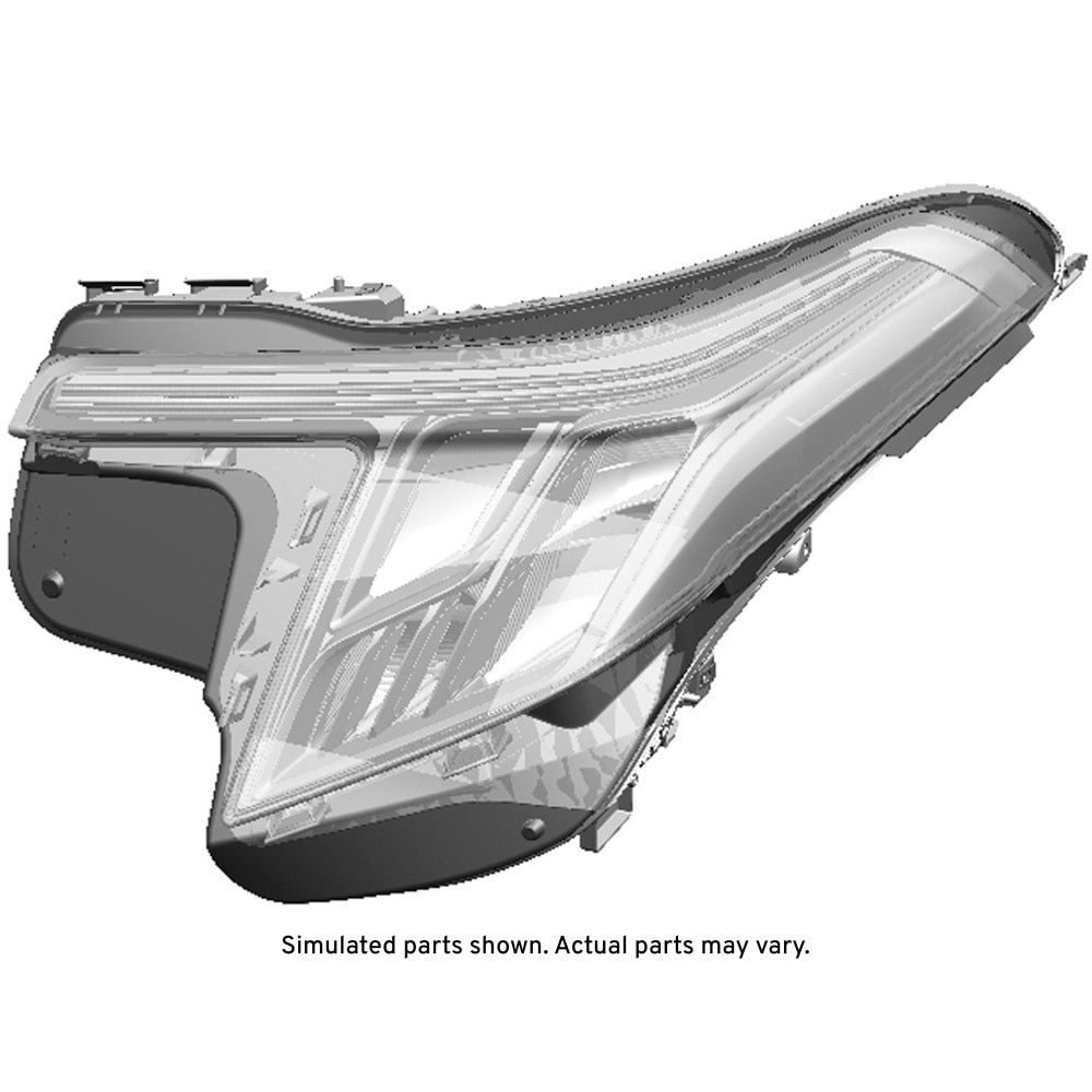 GM Genuine Parts LED Passenger Side Headlamp
