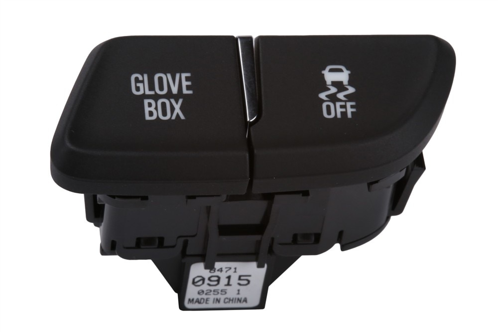 GM Genuine Parts Black Vehicle Stability Control System Switch