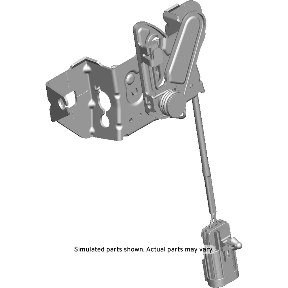 GM Genuine Parts Hood Primary and Secondary Latch