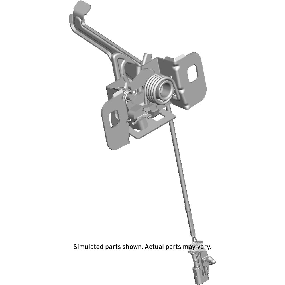 GM Genuine Parts Hood Primary and Secondary Latch