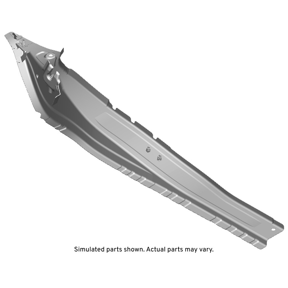 GM Genuine Parts Passenger Side Rear Compartment Floor Panel Rail