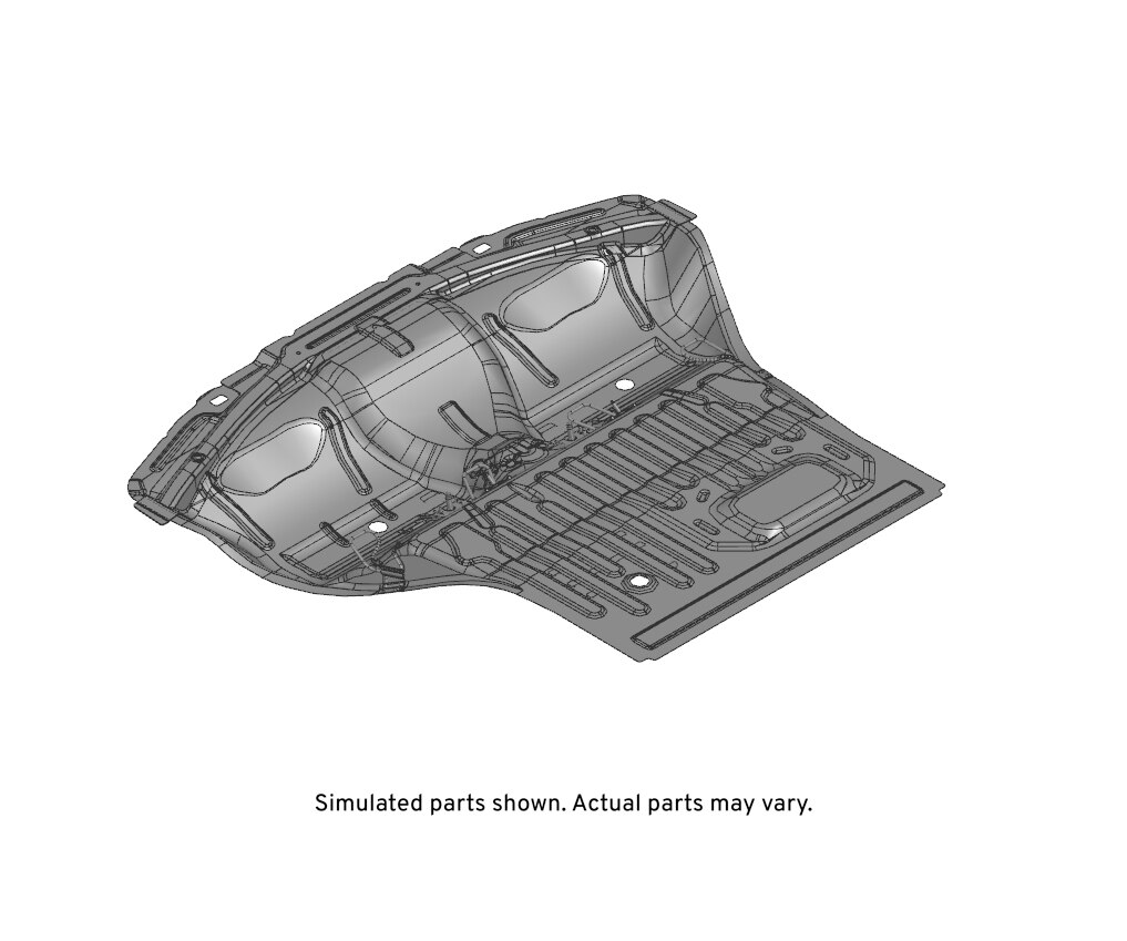 GM Genuine Parts Rear Floor Panel