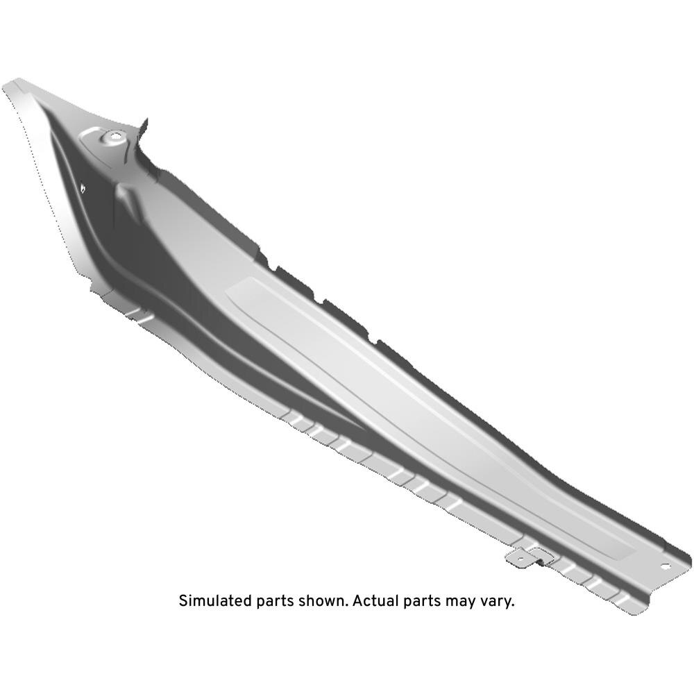 GM Genuine Parts Passenger Side Rear Compartment Floor Panel Rail