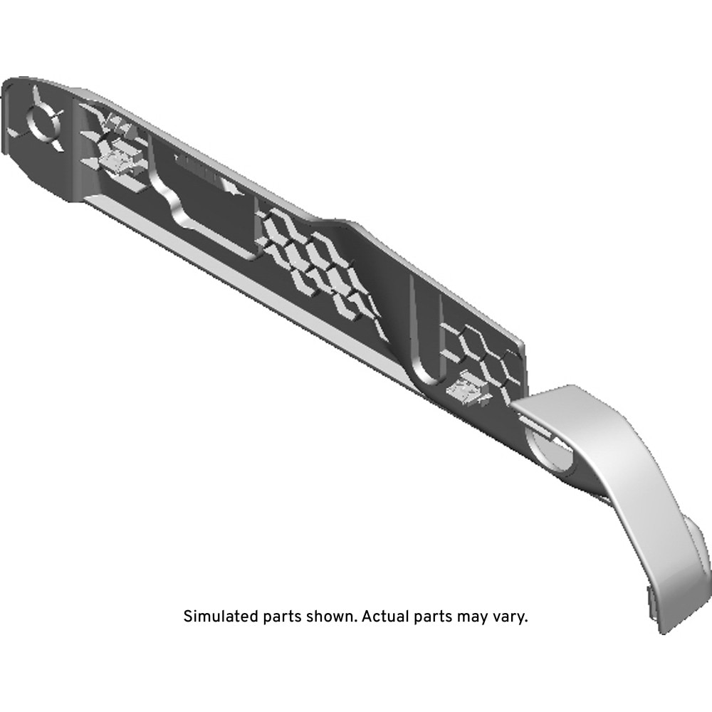 GM Genuine Parts Medium Dark Cinder Rear Passenger Side Seat Riser Inner Finish Cover
