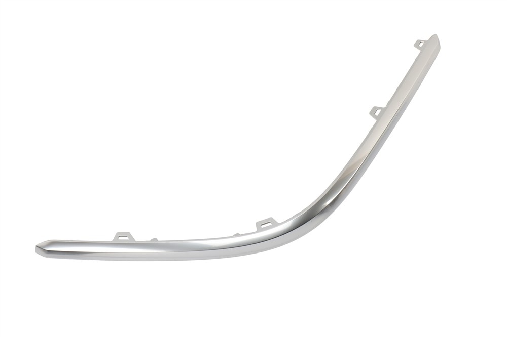 GM Genuine Parts Galvano Silver Driver Side Rear Bumper Fascia Upper Molding