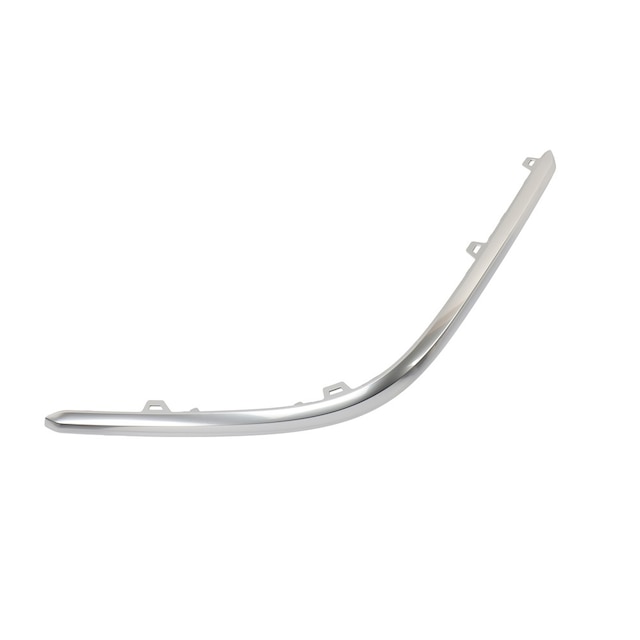 GM Genuine Parts Galvano Silver Driver Side Rear Bumper Fascia Upper Molding