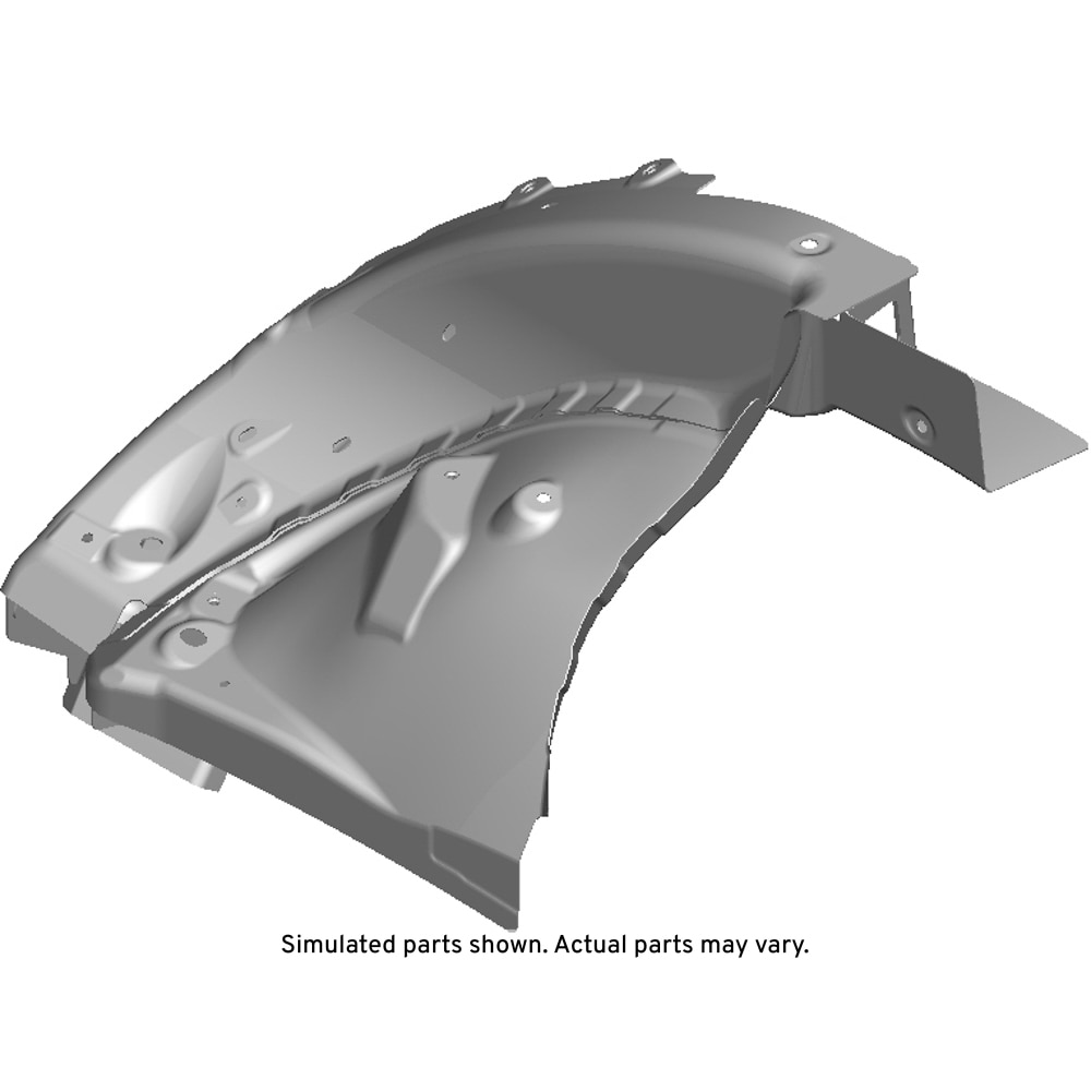 GM Genuine Parts Front Passenger Side Wheelhouse Front Panel