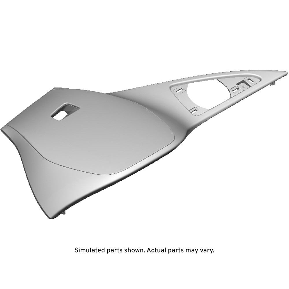 GM Genuine Parts Red Instrument Panel Instrument Cluster Hood