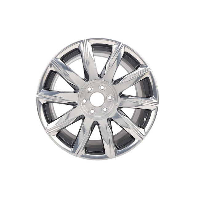 GM Genuine Parts 22x9.0in Aluminum Front and Rear Wheel