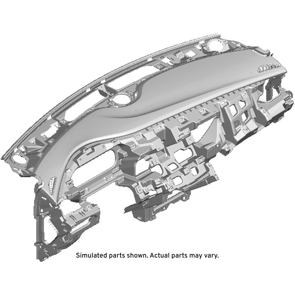 GM Genuine Parts Ebony Instrument Panel | 23224742 | GM Parts