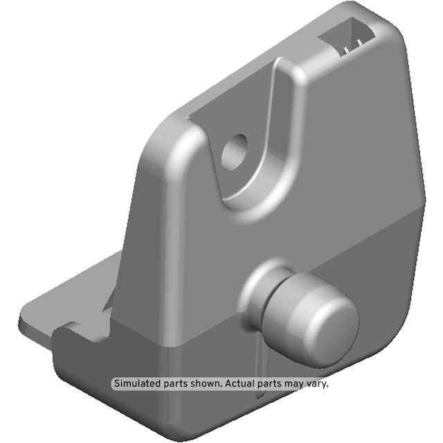 GM Genuine Parts Jet Black Passenger Side Body Side Rear Trim Panel Bracket