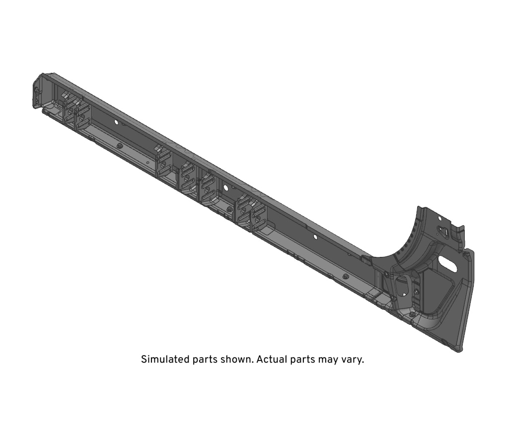 GM Genuine Parts Driver Side Rocker Inner Panel