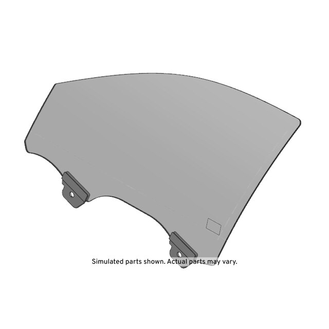 GM Genuine Parts Front Driver Side Door Window