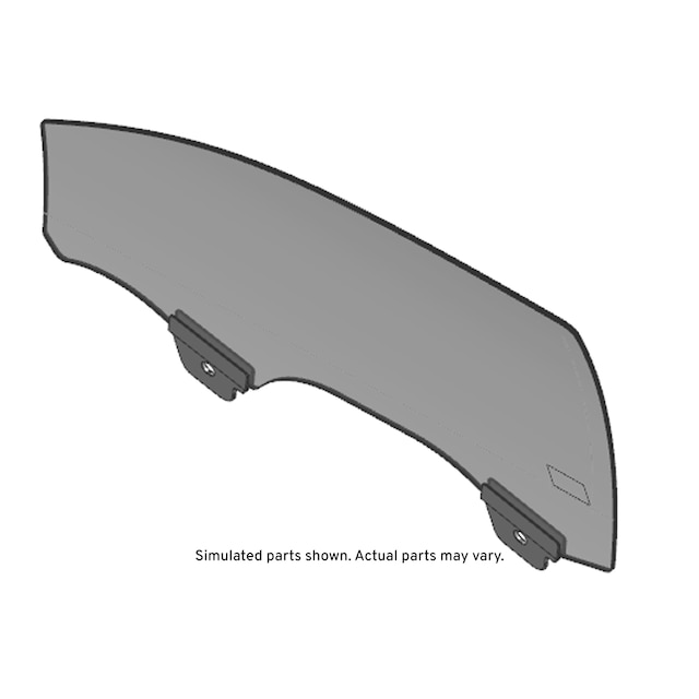 GM Genuine Parts Front Passenger Side Door Window