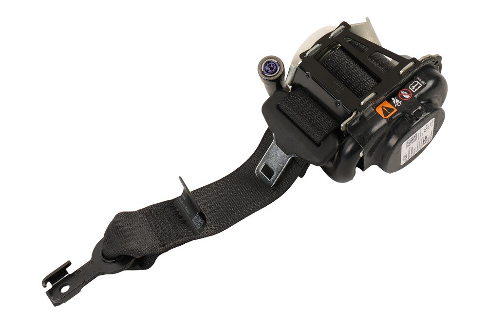 GM Genuine Parts Black Front Passenger Side Seat Belt Retractor