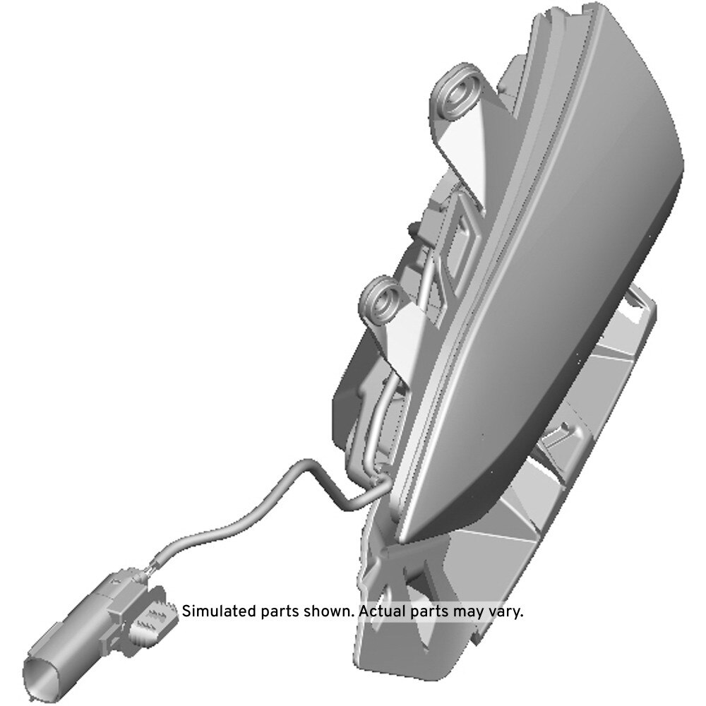 GM Genuine Parts Rear Passenger Side Turn Signal Lamp