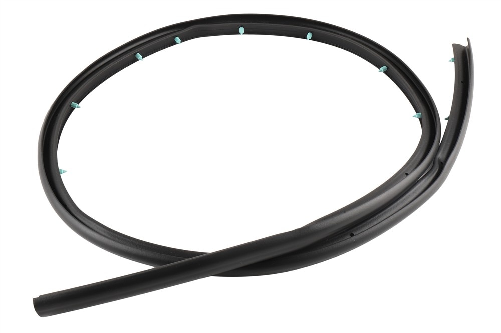 GM Genuine Parts Front and Rear Driver Side Door Lower Auxiliary Weatherstrip