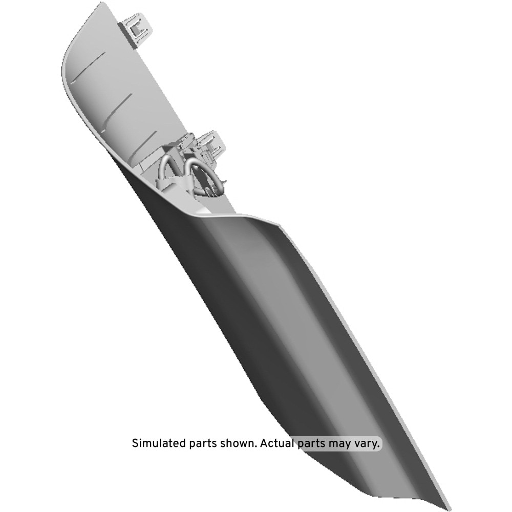 GM Genuine Parts Gideon Passenger Side Body Rear Corner Upper Garnish Molding
