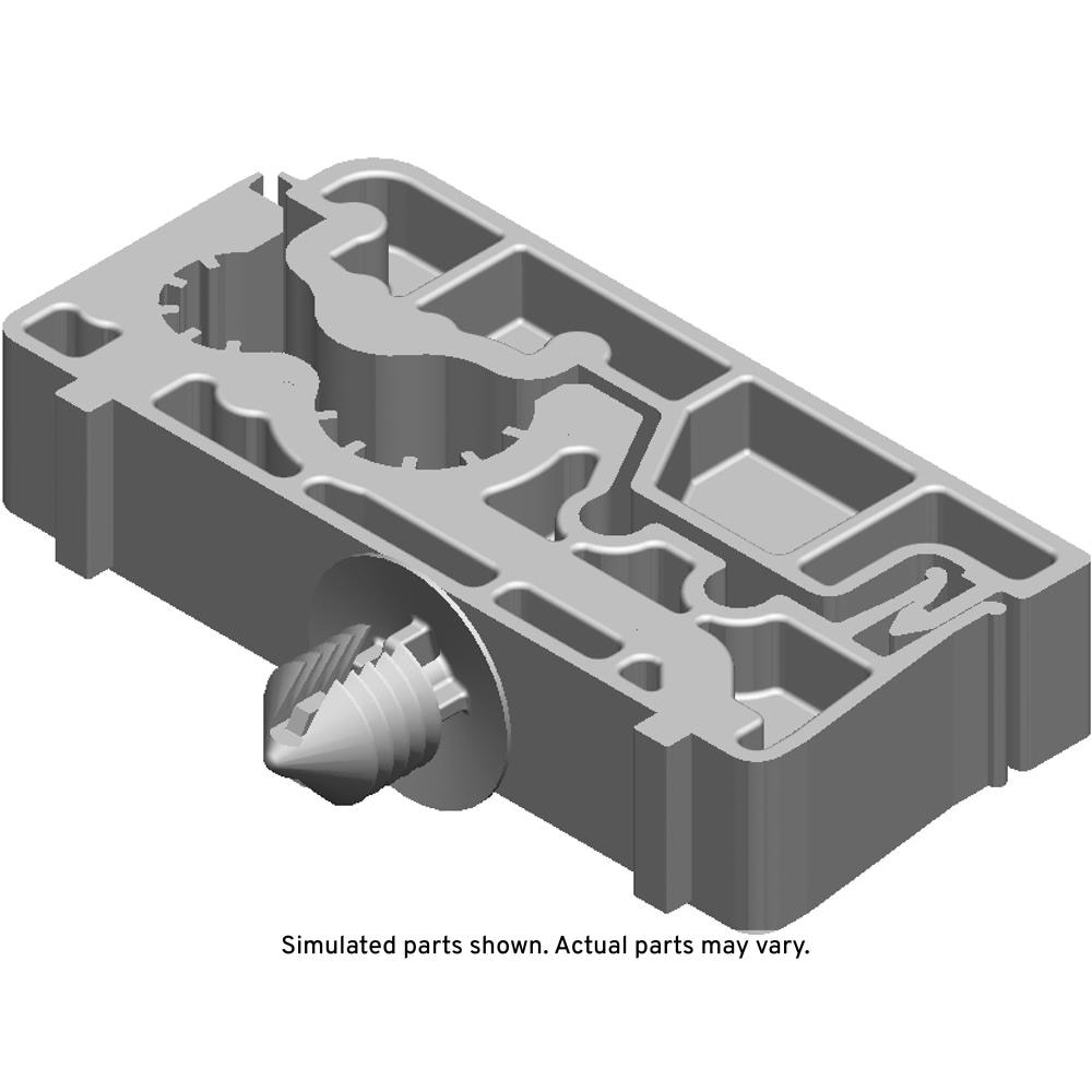 GM Genuine Parts Brake, Fuel Feed, Return, and Evaporative Emission Pipe Clip