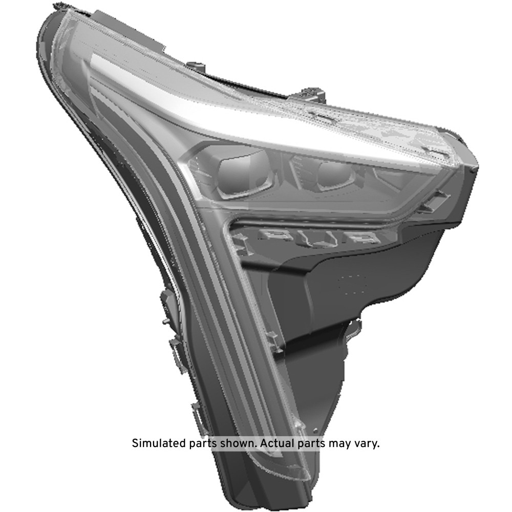 GM Genuine Parts LED Passenger Side Headlamp
