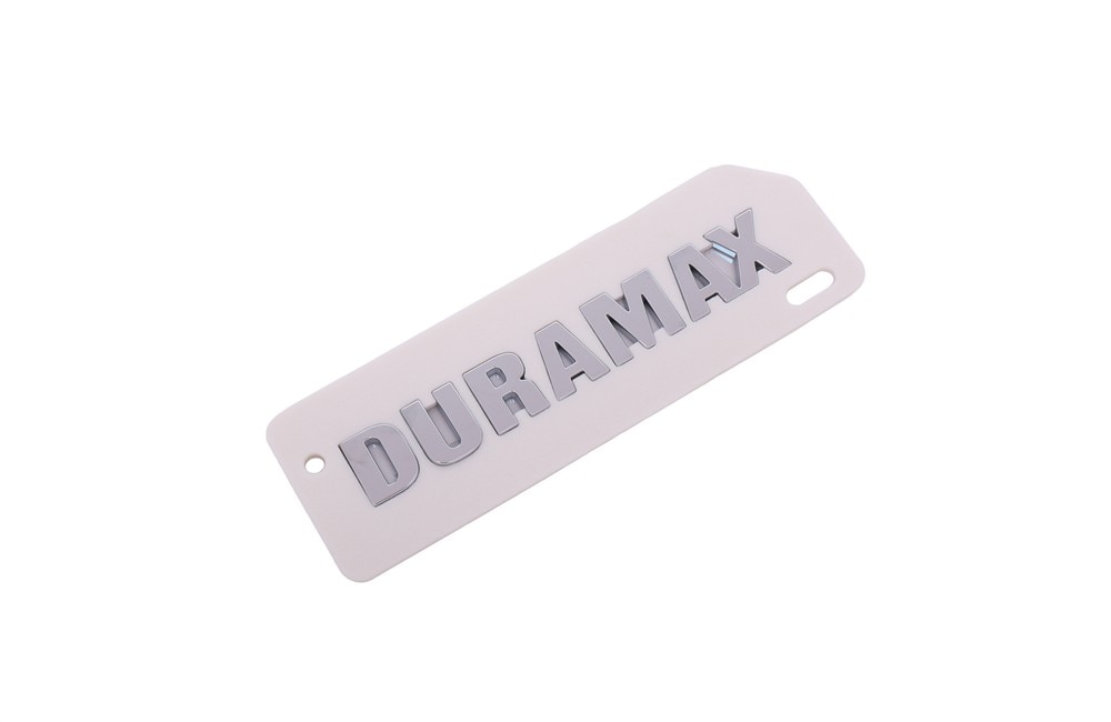 GM Genuine Parts Exterior Bright Chrome Driver Side Liftgate Engine Name Plate