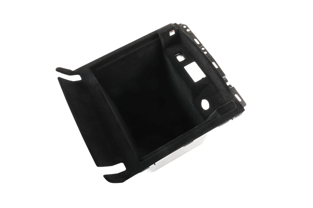 GM Genuine Parts Black Front Floor Console Compartment