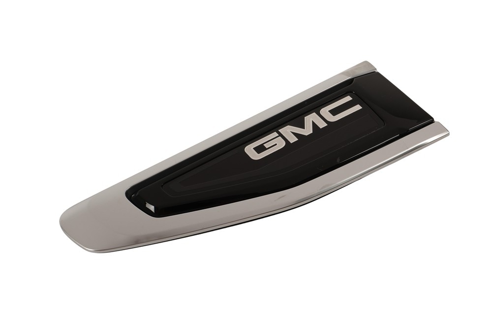 GM Genuine Parts Galvano Silver Front Driver Side Fender Ornamentation Vent