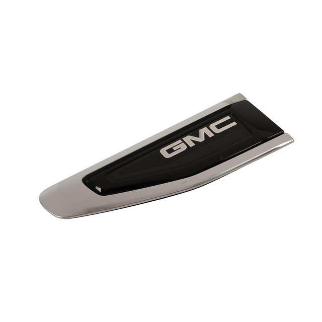 GM Genuine Parts Galvano Silver Front Driver Side Fender Ornamentation Vent