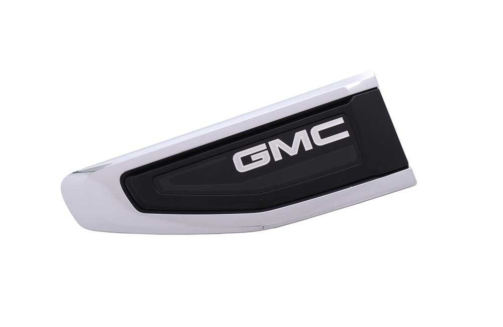 GM Genuine Parts Galvano Silver Front Passenger Side Fender Ornamentation Vent