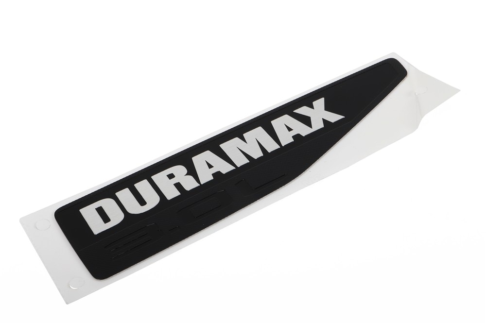 GM Genuine Parts Front Passenger Side Fender Marketing Name Plate