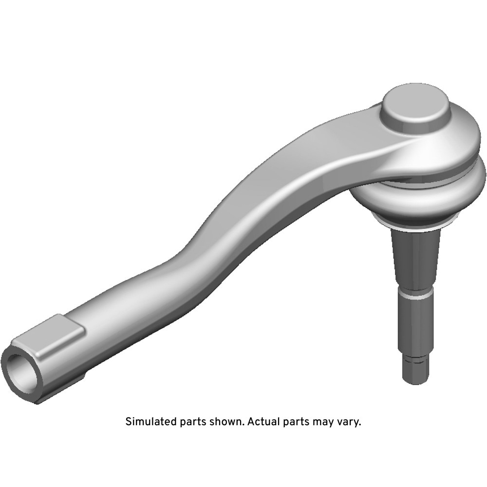 GM Genuine Parts Passenger Side Steering Linkage Outer Tie Rod