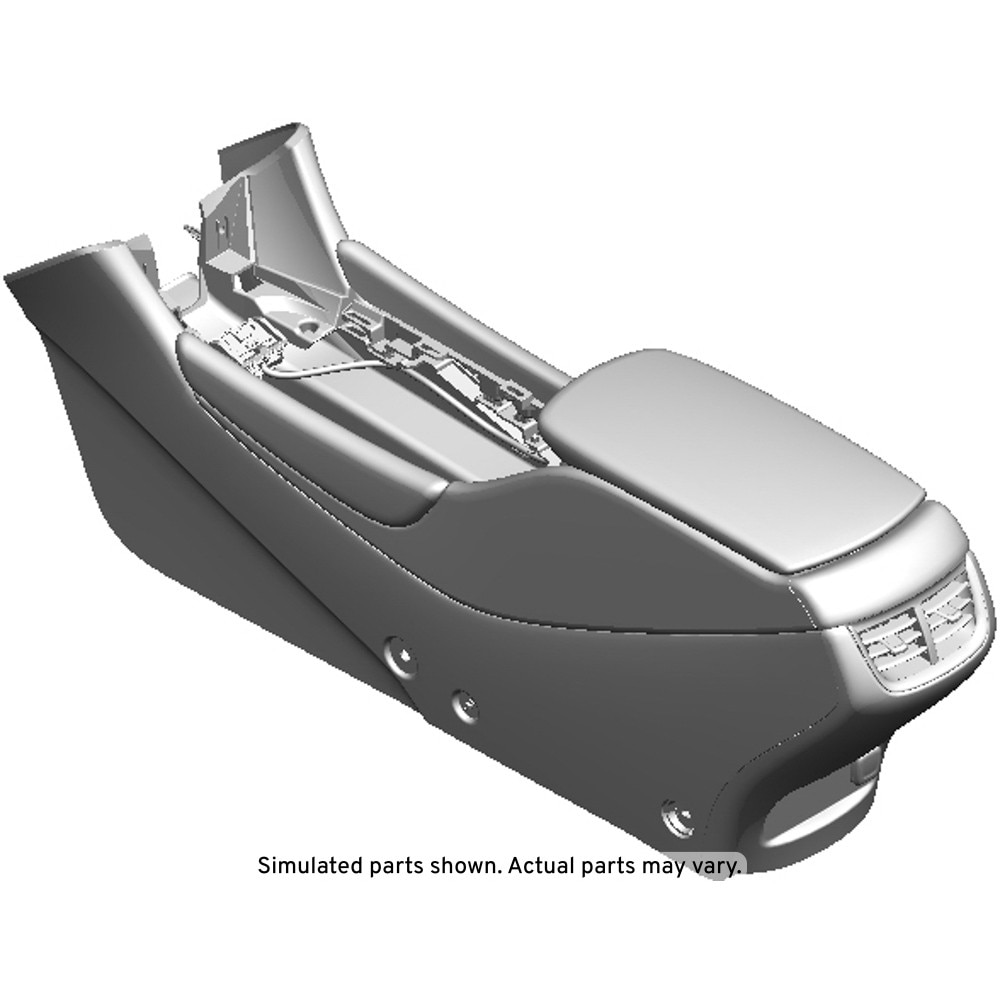 GM Genuine Parts Light Wheat Front Floor Console