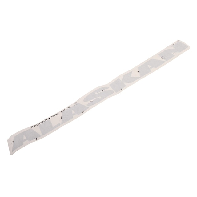 GM Genuine Parts Silver Pickup Box Side Decal