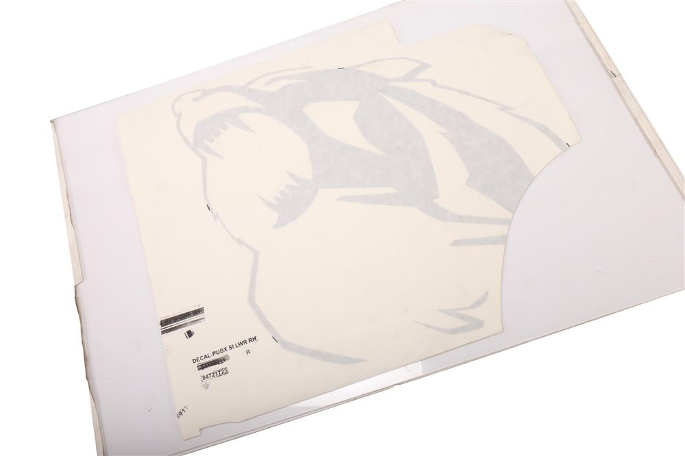 GM Genuine Parts Silver Passenger Side Pickup Box Side Lower Decal