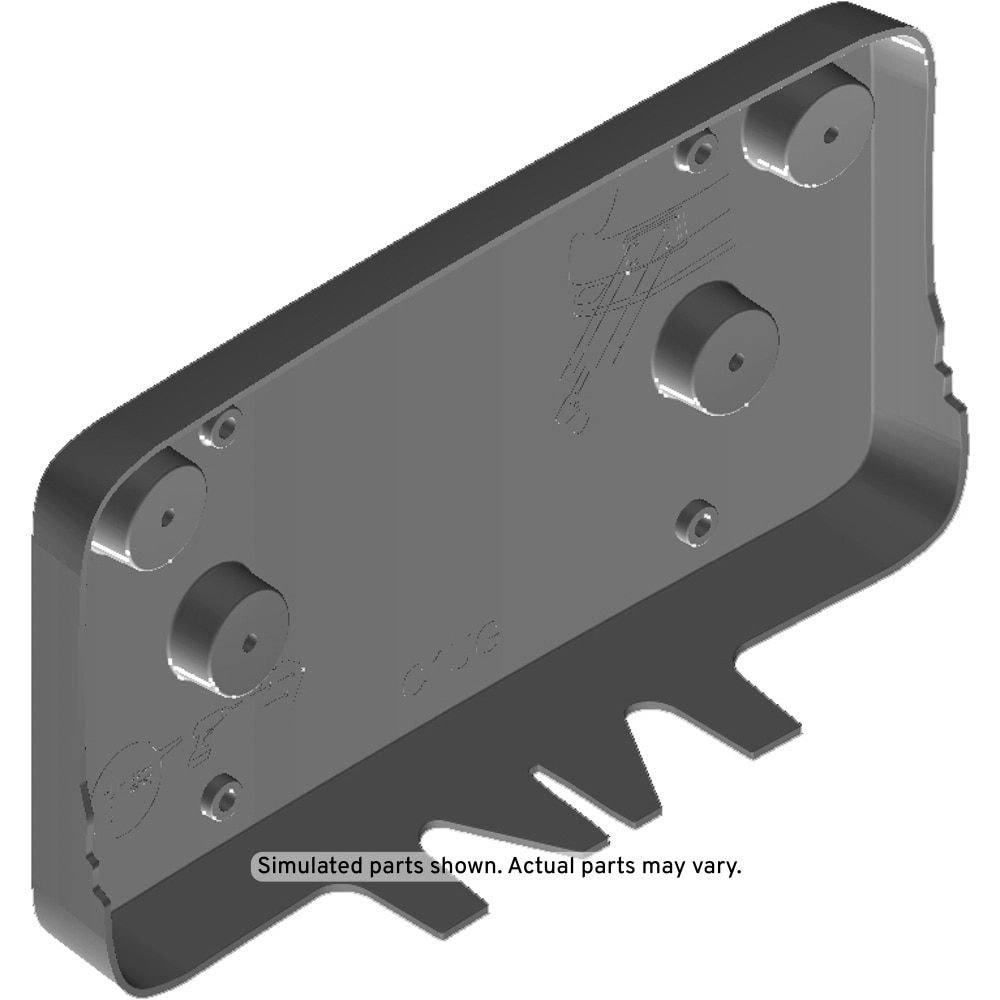 GM Genuine Parts Front License Plate Bracket