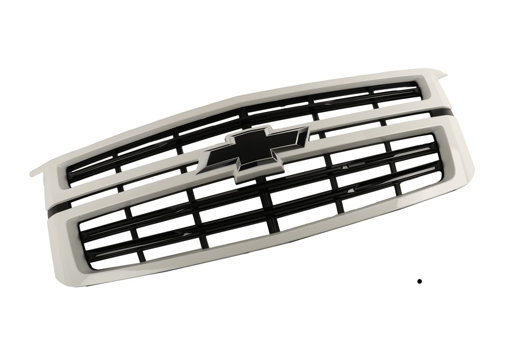 GM Genuine Parts White Front Upper Grille